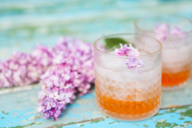 A lilac lemonade.